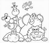 Zoo Coloring Pages  ColoringBay sketch template