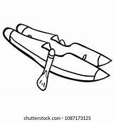 Coloring Catamaran Swimming Ship On Water Vector De Stock Libre  sketch template