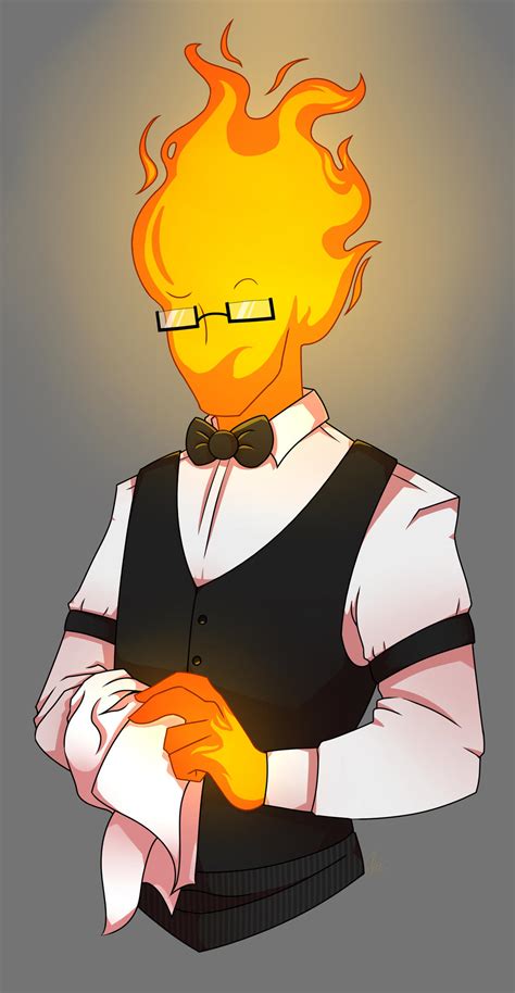 Undertale-grillby by Ilovefaygoslushies on DeviantArt