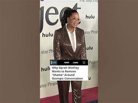 Oprah Winfrey is ready to talk #Ozempic. #shorts - YouTube