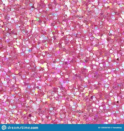 Pink Bright Glitter Texture. Seamless Square Texture. Stock Image - Image of beautiful, light ...