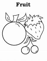 Free Printable Fruit Coloring Pages For Kids sketch template