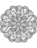 Amazing Flower Mandala coloring Page  Download Print Or Color Online sketch template