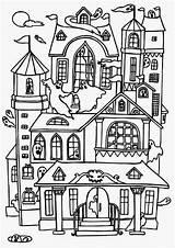 25 Free Printable Haunted House Coloring Pages For Kids sketch template
