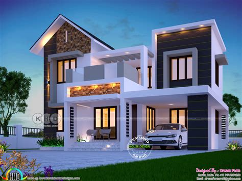 Simple Modern Kerala House Design - Design Talk
