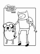 Finn & Jake 3 coloring Page sketch template