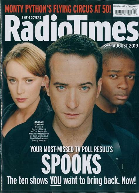 Radio Times Magazine 3 Aug 2019: Matthew MacFadyen Keeley Hawes Michae - YourCelebrityMagazines