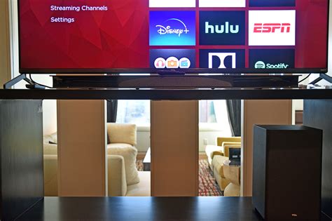 TCL's new soundbar with RAY DANZ technology sounds wide and immersive with only three drivers ...