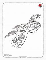Pokemon Primal Kyogre Coloring Page sketch template