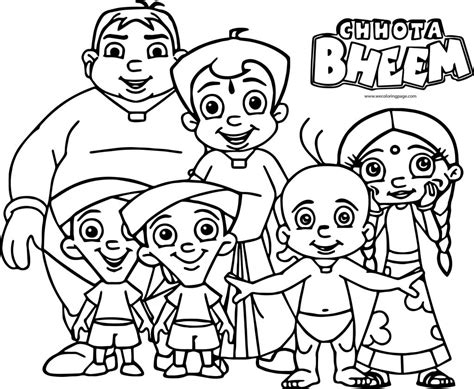 Chhota Bheem Coloring Page Boat Race Coloring Page Wecoloringpage | The Best Porn Website
