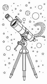 12 Free Space Telescope Coloring Pages To And Enjoy  Sentinel Mission sketch template