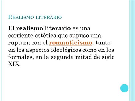 Diapositiva Del Realismo Literario Realismo Literario 4134 | The Best ...