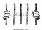 Prison Bars Drawing sketch template