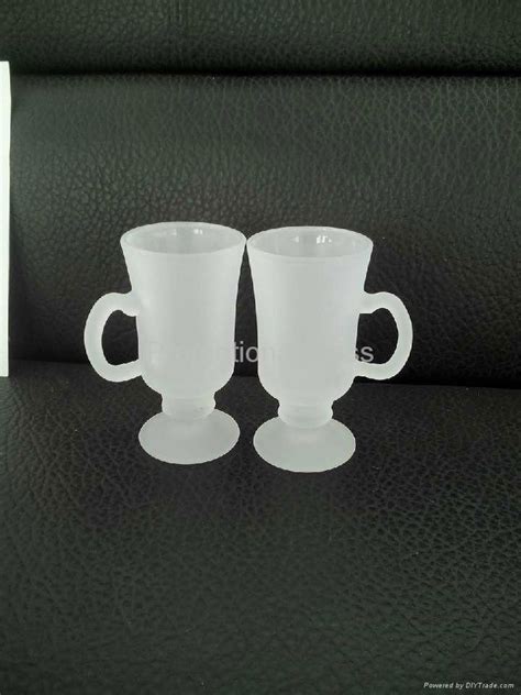 Frosted glass mug ,wine or coffee glass mug - Promotional glass (China ...