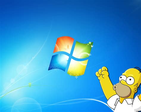 Homer Windows7 Wallpaper by peppemilan22 on DeviantArt