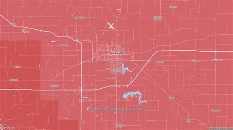 Morgan County, IL Political Map – Democrat & Republican Areas in Morgan ...