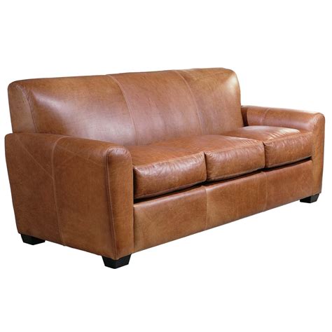 Omnia Leather Jackson Leather Sleeper Sofa | Wayfair