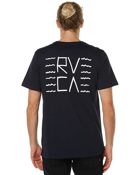 Rvca Rvca Wave Mens Tee - New Navy | SurfStitch