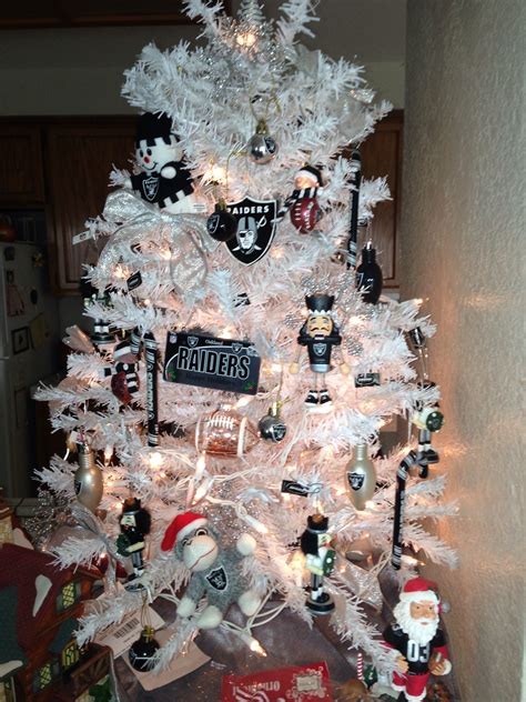 My Raiders Christmas tree . | Stuff I made | Pinterest | Raiders, Christmas tree and Raider nation