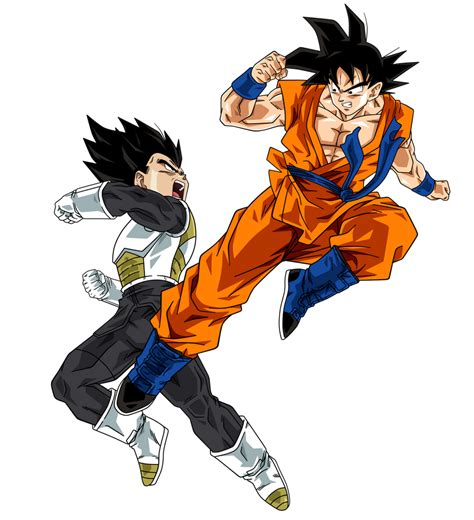 Goku VS Vegeta by BardockSonic on DeviantArt