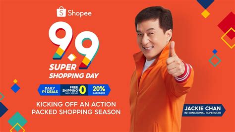 Jackie Chan headlines Shopee's 9.9 Super Shopping Day Sale