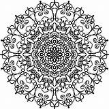 Mandala Pngmart Sketch Coloring Page sketch template