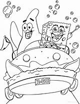 Sponge Bob Coloring Pages To Print sketch template