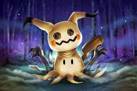 Mimikyu HD Wallpaper from Pokémon: Sun and Moon by Eric Proctor