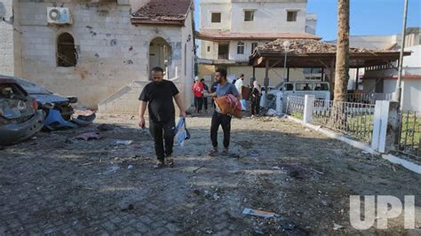 Photo: Aftermath of the Strike Hit al-Ahli Baptist Hospital in Gaza ...