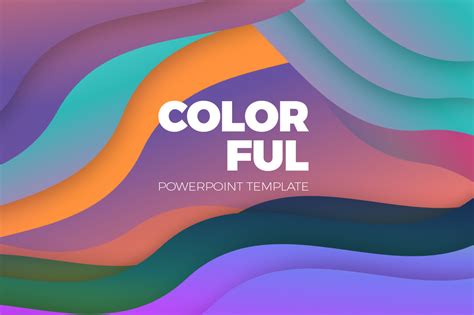 Colorful | Powerpoint Template | Presentation Templates ~ Creative Market