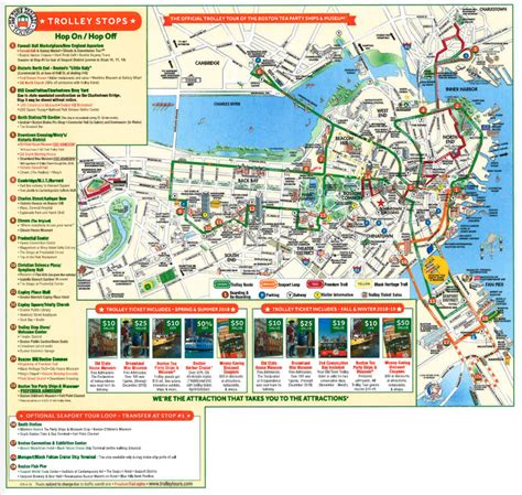 Boston Hop On Hop Off Trolley 1 Day Silver Pass Excursion - Boston ...