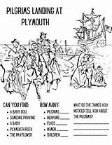 FREE  Pilgrims At Plymouth Coloring Page By History Hatch TPT sketch template