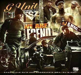 HD wallpaper: 50 Cent and the G-Unit, Lloyd Banks, Tony Yayo, people, men, police Force ...
