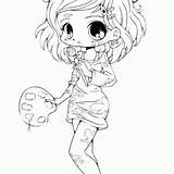Chibi Colouring Pages Printable For Free Download sketch template