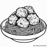 Spaghetti Coloring Pages  Free & Printable sketch template