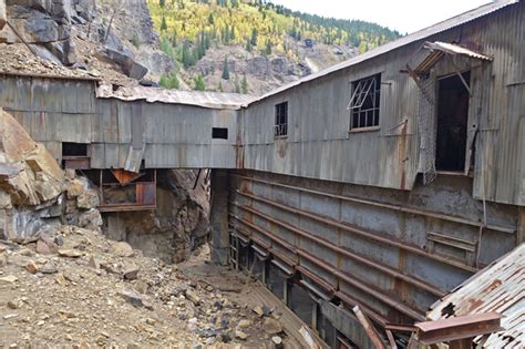 Abandoned Eagle Mine and Belden, Colorado Mining District