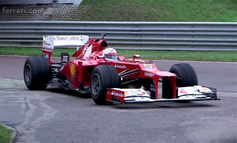 Video: Sebastian Vettel goes for his first Ferrari F1 drive ...