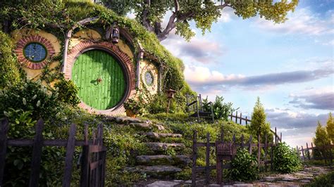 Bag End, Rob Garlington | Fantasy art landscapes, Landscape, Scenery