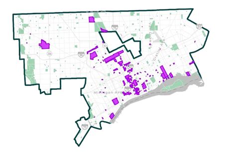 Historic Detroit Map