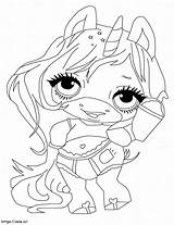 Unicorn Poopsie Slime Surprise coloring Page sketch template