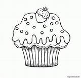 Muffin Coloring Page  Home sketch template