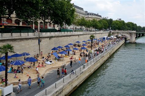 Beaches on the Seine or Paris Plages 2024 - Rove.me