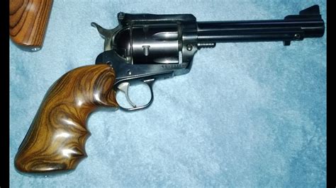 Ruger Blackhawk 45 Long Colt with new Houge Wooden Grips, Ruger 454 Casull Alaskan - YouTube