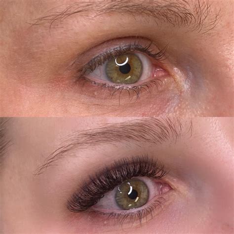 A More Immersive Volume Lashes Before and After Experience