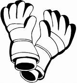 Printable Coloring Safety Gloves Pages sketch template