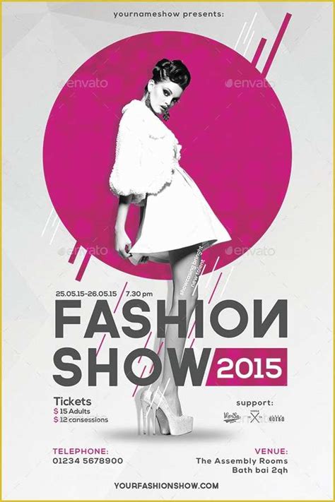 Free Fashion Show Flyer Template Of Fashion Show Flyer by Vorsa | Heritagechristiancollege