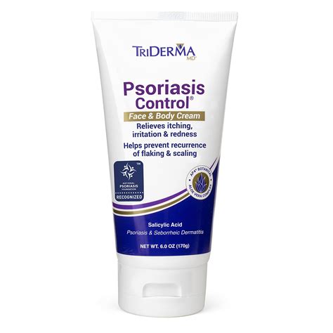 TriDerma Psoriasis Control Moisturizing Cream for Psoriasis Treatment ...