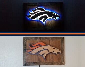 Broncos decor | Etsy