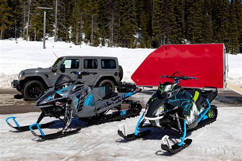 Enclosed vs. Open Snowmobile Trailers - Buyer's Guide