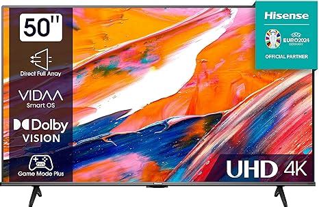 Hisense 50 Inch TV VIDAA U6 4K Smart TV UHD with Dolby Vision Pixel ...